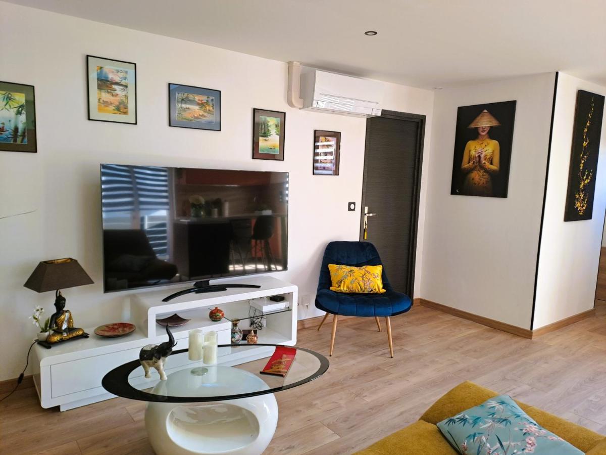 L"Indochine Lägenhet Perpignan Exteriör bild