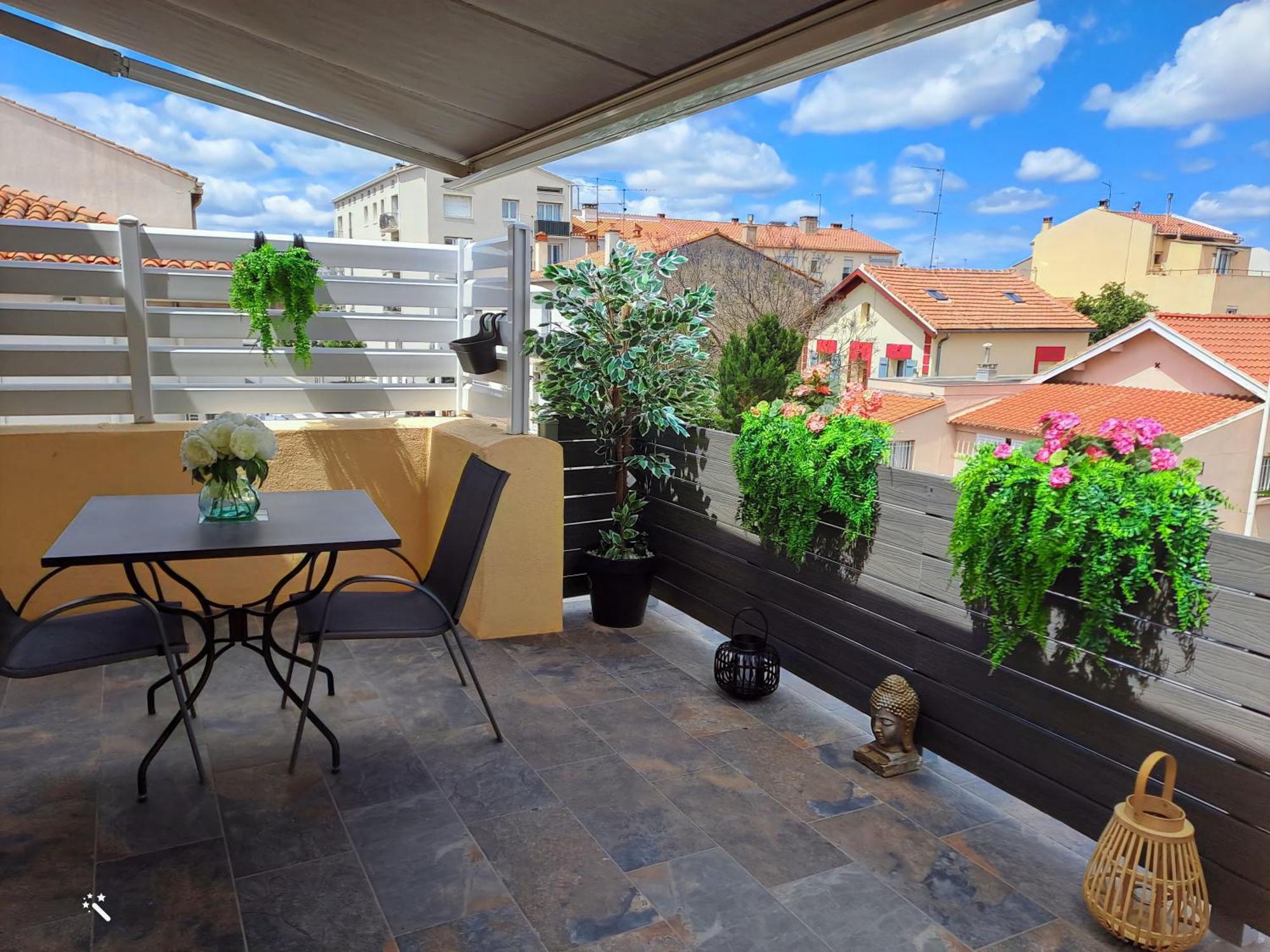 L"Indochine Lägenhet Perpignan Rum bild
